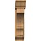 Ekena Millwork Balboa Traditional Rough Sawn Bracket w/ Offset Brace, Western Red Cedar, 8"W x 34"D x 34"H BKT0806X34X34BOA01RWR - alternate 3